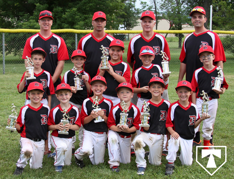 Dunbar 8U Runner Ups at Fairchance